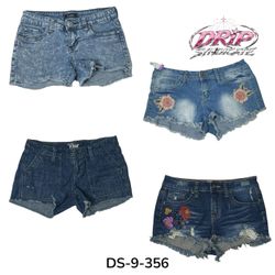 Trendy Y2K Blue Denim Mini Shorts (DS-9-356)