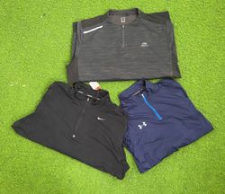 Branded Drill Tops Including Nike, Under Armour an..