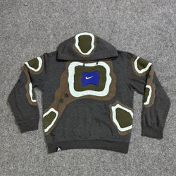 Upcycled Nike Patchwork Hoodie