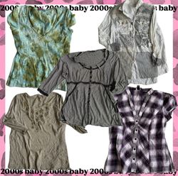 Cozy Indie Y2K Tops-296