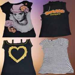 Printed and Striped T-Shirts