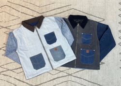 Upcycle Carhartt Denim jacket (DV -07-279)