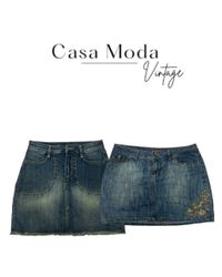 311026-9 Y2K denim mini skirts 15 pcs