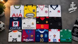 Football Shirt Collection 🔥 Barcelona, PSG, Bayer..