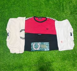 Camisetas de Gola Redonda Fred Perry