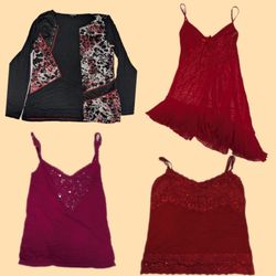 Y2K Unique Romantic Tops Mix