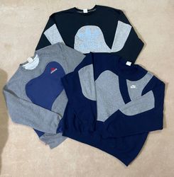 upcycle adidas and nike sweashirts 🐒