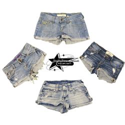Y2k NYC IT GIRL DENIM SHORTS B2F-103