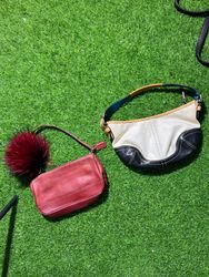 Coach Signature Leather Tote Handbags