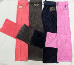Vintage Velour Track Pants – Y2K Style