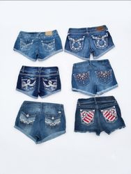 Wholesale Vintage Y2K Denim Shorts Pack(S-37)