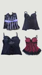 Y2k Gothic corset