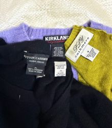 100% Cashmere sweater
