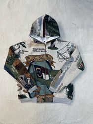 Upcycle Tapestry Hoodie (Dv-9-195)