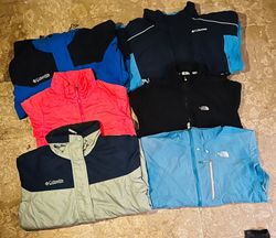 The northface columbia jackets #O2
