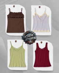 Y2K Fairy Core Cami Tops