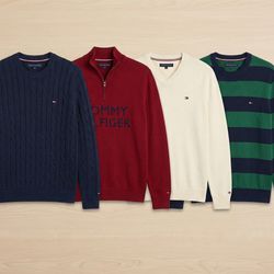 Tommy Hilfiger Mens Knitwear Sweaters Collection