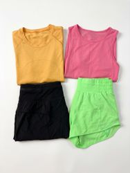 Lululemon Shorts and Tops (TA 093)