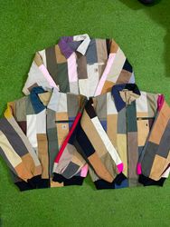 Upcycle Carhartt multi color Box jacket