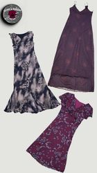 Y2k Moody plum hues dresses WR2044