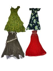 Y2K beaded dresses V-T820