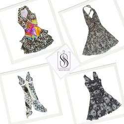 Y2K Animal Print & Nature Vibe Mix Dresses