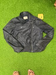 Y2k leather jackets  #9