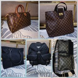 Lv gucci bags available