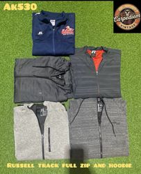 Russell track full zip and hoodie ak530