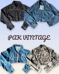 Denim cropped jacket 20 pieces