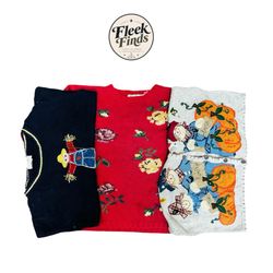 Unique Floral Vintage Jumpers