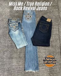 🔴 Miss Me / True Religion / Rock Revival Jeans - ..
