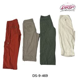 Cargo Capri Utilitaire Y2K Avec Détails de Poche (..