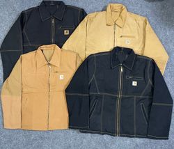 Upcycled Carhartt Detroit Jacket