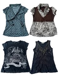 Y2K tops 19 pcs