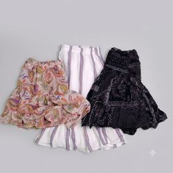 Saia florais Y2K (003G)