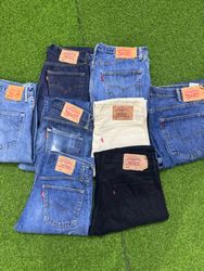 Levi's 501 Straight Leg Denim Jeans
