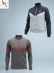 Nike trackjackets and zippers
