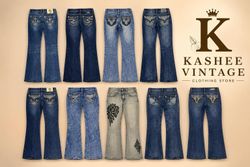 flared jeans