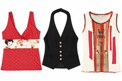 Y2K camisole mixed top, dress and skirts