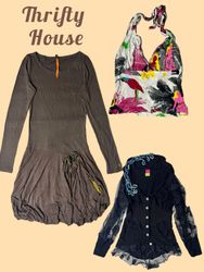 Vintage Y2K Eclectic Mixed Tops(TH/549)