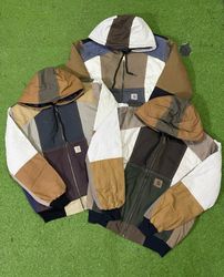 Upcycle Carhartt hoodie jacket