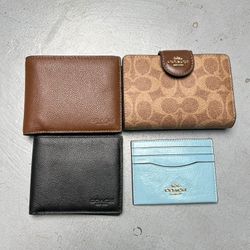 Coach Card cases and Wallets
