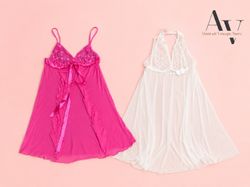 MESH SLIP DRESSES