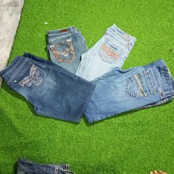 ROCK&ROLL E OUTRAS MARCAS DE JEANS FEMININOS COM B..