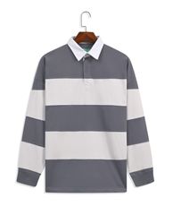 Camisas Coloridas de Rugby Polo Masculinas