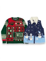 (FV-2604) Vintage style Christmas Knitwear | Novel..