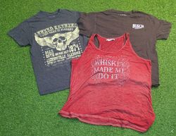 8489 -Vintage style half Sleeves t-shirts