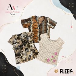 Mixed Style Half Sleeve Tops