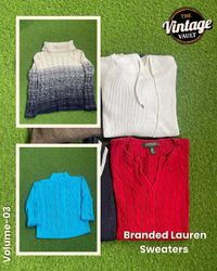 Branded Mix Sweaters Of Lauren, Volume : 3, 20 Pie..